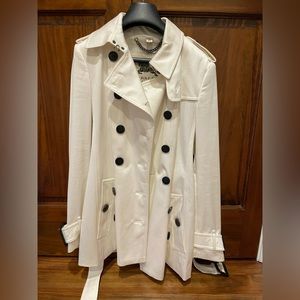 Burberry White Coat
